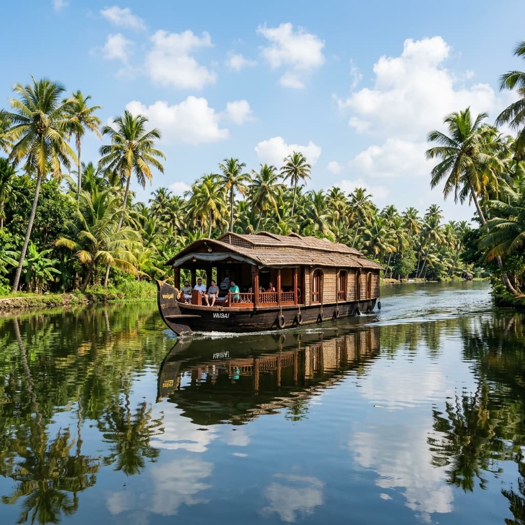 Alleppey Houseboat Cruising