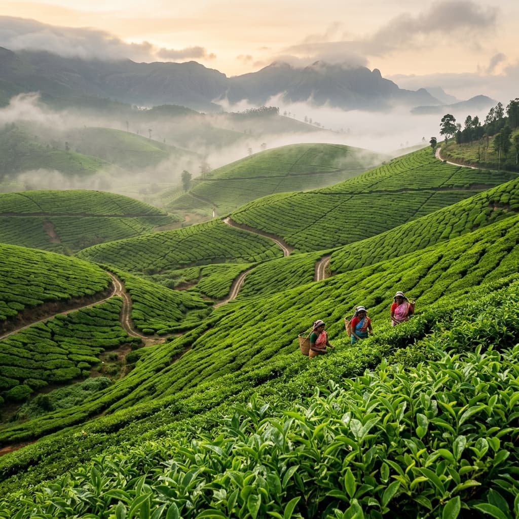 Scenic Munnar Hills
